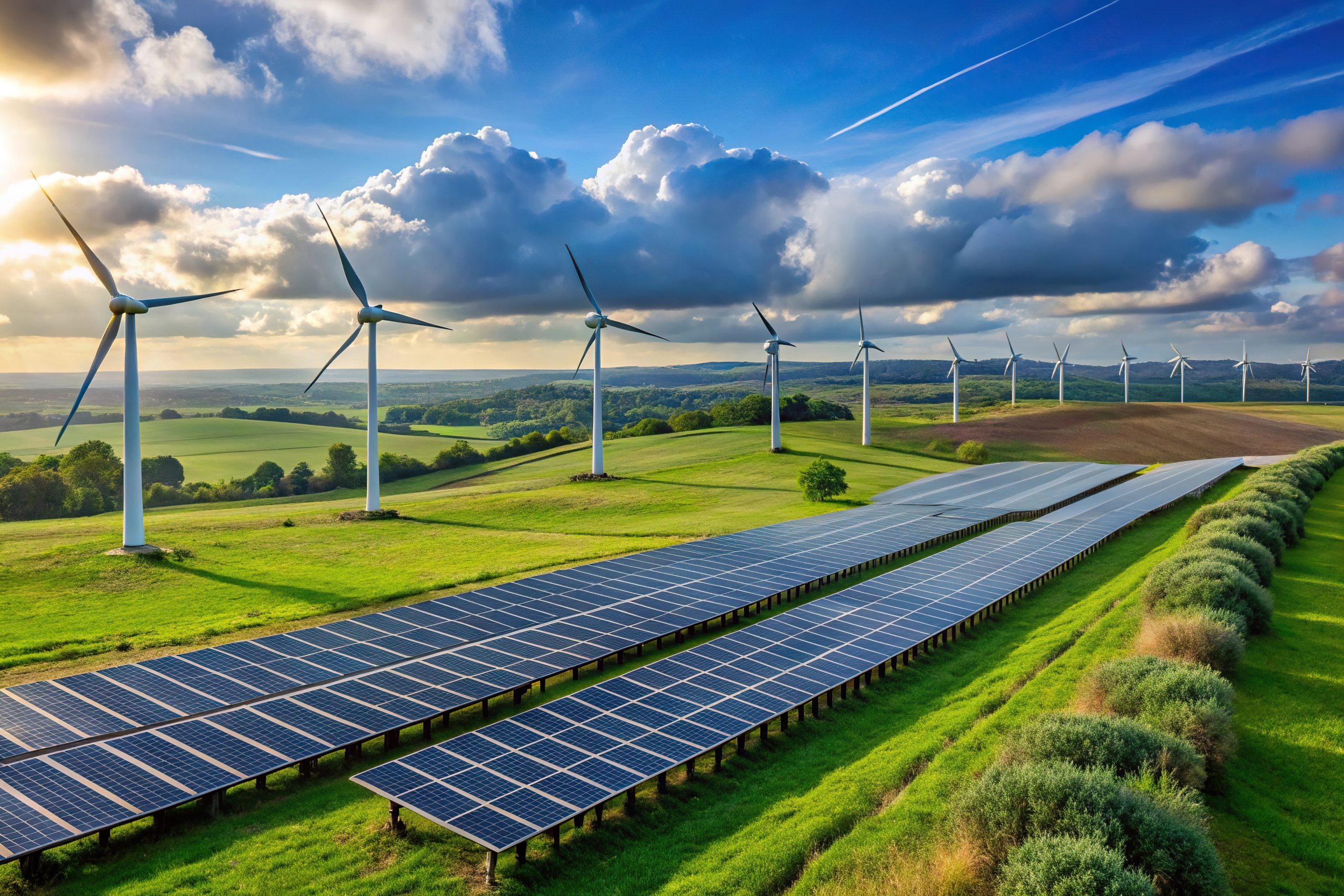 City Concept Leipzig – Solar- und Windkraftanlagen für nachhaltige Energie